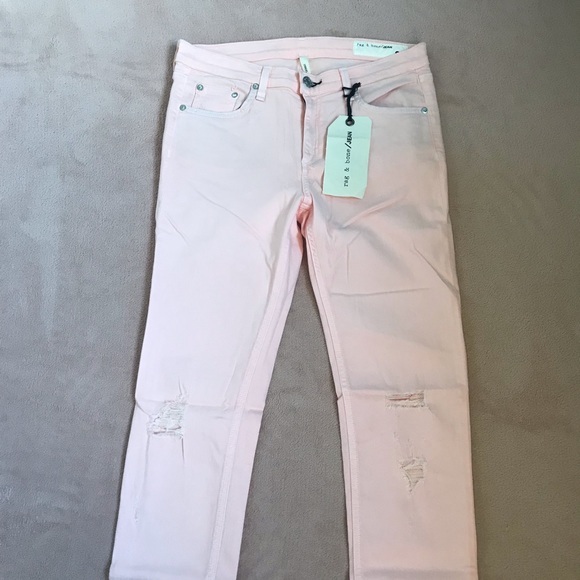 NEW Rag & Bone Distressed Skinny Jeans - Picture 7 of 7